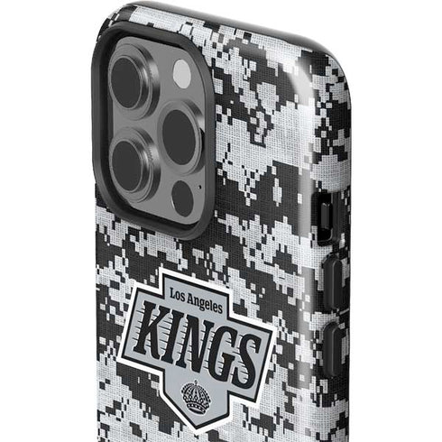 NHL Los Angeles Kings Camo iPhone 15 Pro Impact Case