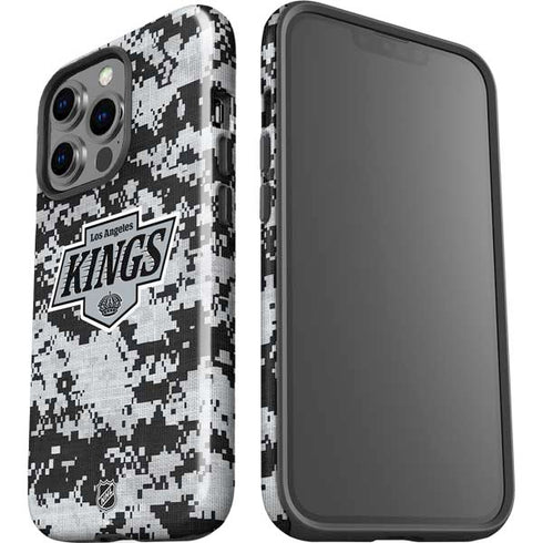 NHL Los Angeles Kings Camo iPhone 15 Pro Impact Case