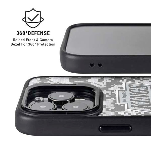 NHL Los Angeles Kings Camo iPhone 15 Pro Kickstand Case
