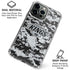 NHL Los Angeles Kings Camo iPhone 15 Pro Max Clear Case