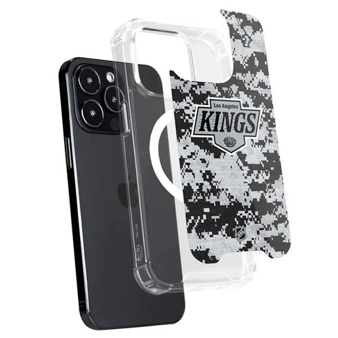 NHL Los Angeles Kings Camo iPhone 15 Pro Max MagSafe Case