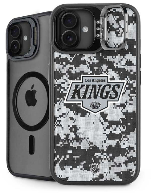 NHL Los Angeles Kings Camo iPhone 16 Plus Kickstand Case