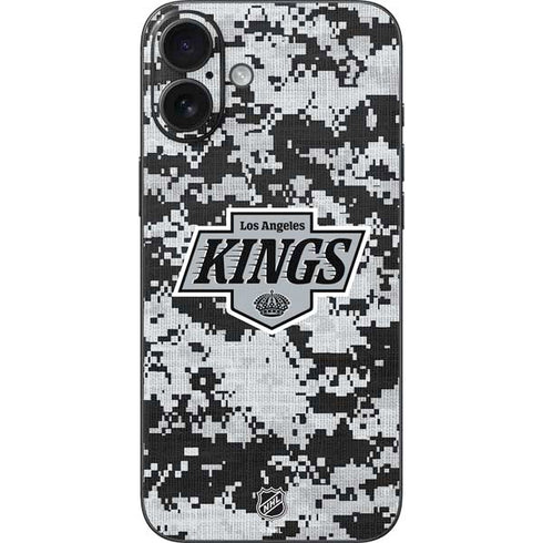NHL Los Angeles Kings Camo iPhone 16 Plus Skin