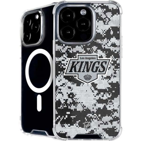 NHL Los Angeles Kings Camo iPhone 16 Pro MagSafe Case