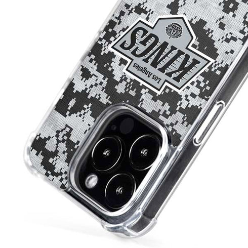 NHL Los Angeles Kings Camo iPhone 16 Pro MagSafe Case