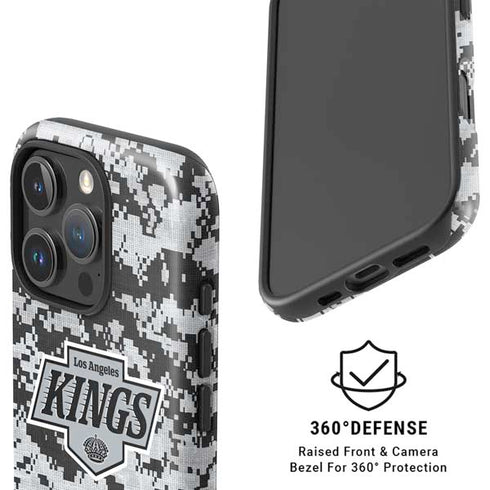 NHL Los Angeles Kings Camo iPhone 16 Pro Magsafe Impact Case