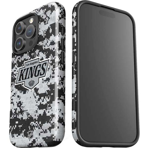NHL Los Angeles Kings Camo iPhone 16 Pro Max Impact Case