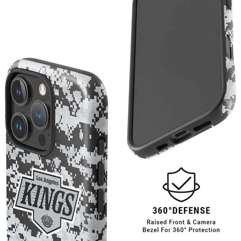NHL Los Angeles Kings Camo iPhone 16 Pro Max Magsafe Impact Case