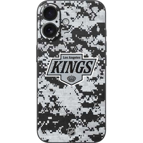 NHL Los Angeles Kings Camo iPhone 16 Skin