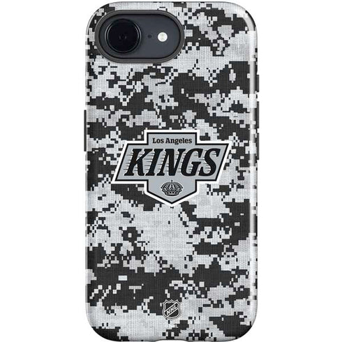 NHL Los Angeles Kings Camo iPhone 16e Impact Case