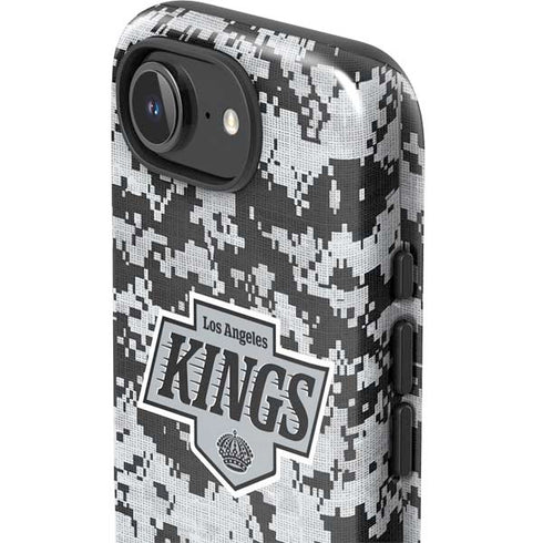 NHL Los Angeles Kings Camo iPhone 16e Impact Case