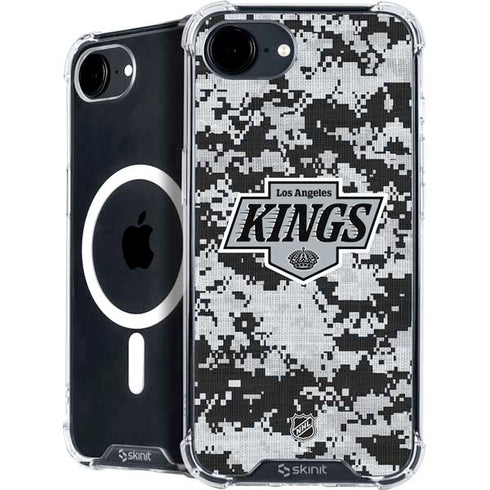 NHL Los Angeles Kings Camo iPhone 16e MagSafe Case