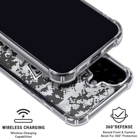 NHL Los Angeles Kings Camo iPhone 17 Clear Case