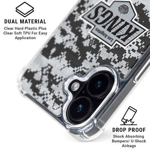 NHL Los Angeles Kings Camo iPhone 17 MagSafe Case