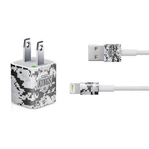 NHL Los Angeles Kings Camo iPhone Charger (5W USB) Skin