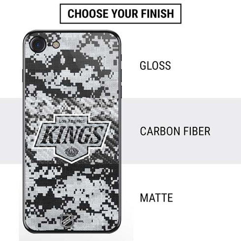 NHL Los Angeles Kings Camo iPhone SE (2nd & 3rd Gen) Skin