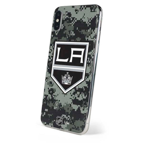 NHL Los Angeles Kings Camo iPhone X Skin