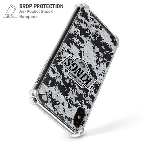 NHL Los Angeles Kings Camo iPhone X/XS Clear Case
