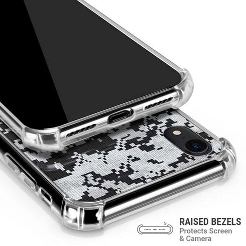 NHL Los Angeles Kings Camo iPhone XR Clear Case