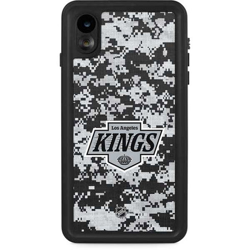 NHL Los Angeles Kings Camo iPhone XR Waterproof Case