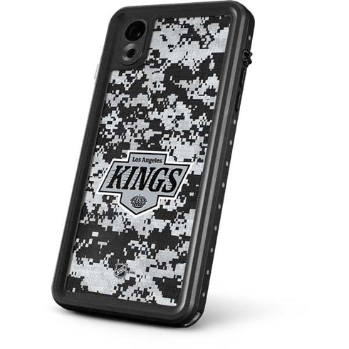 NHL Los Angeles Kings Camo iPhone XR Waterproof Case