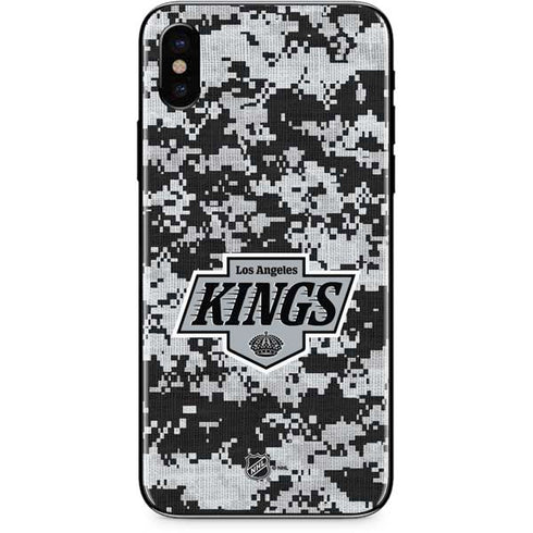 NHL Los Angeles Kings Camo iPhone XS Max Skin