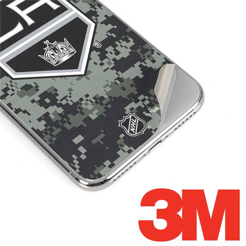 NHL Los Angeles Kings Camo iPhone XS Skin
