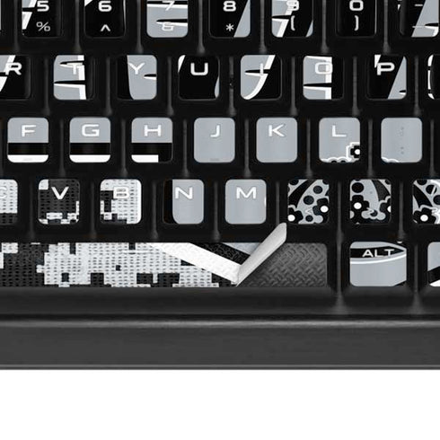 NHL Los Angeles Kings Camo K95 RGB PLATINUM Mechanical Gaming Keyboard Skin