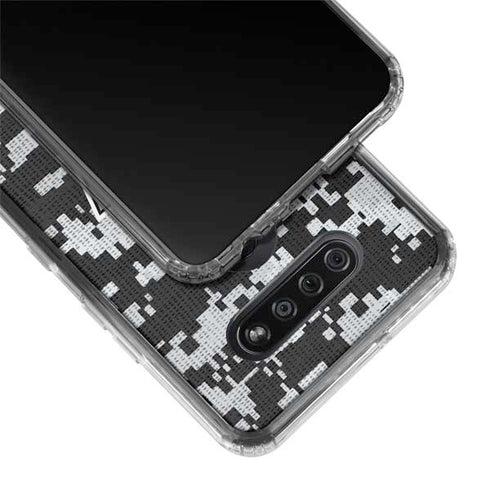 NHL Los Angeles Kings Camo LG K51/Q51 Clear Case