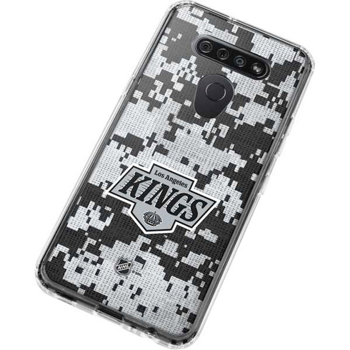 NHL Los Angeles Kings Camo LG K51/Q51 Clear Case