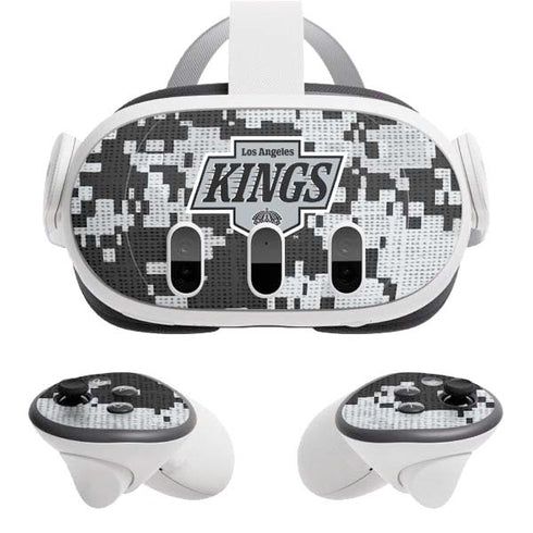 NHL Los Angeles Kings Camo Meta Quest 3 Skin