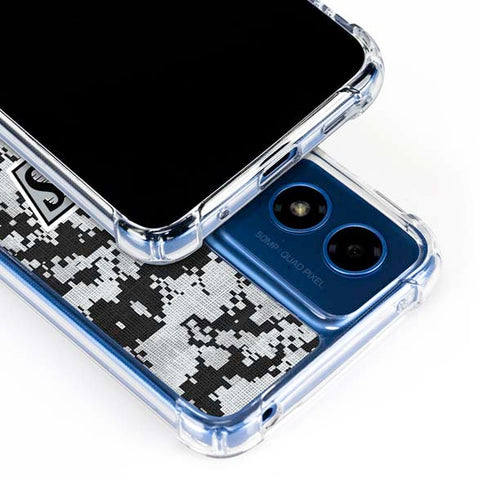 NHL Los Angeles Kings Camo Moto G 5G (2024) Clear Case