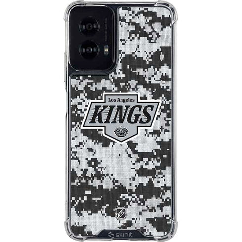 NHL Los Angeles Kings Camo Moto G Power 5G (2024) Clear Case