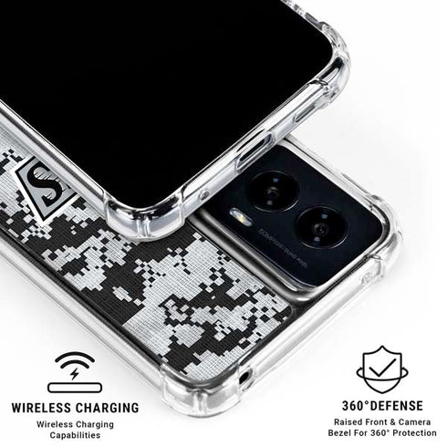 NHL Los Angeles Kings Camo Moto G Power 5G (2024) Clear Case
