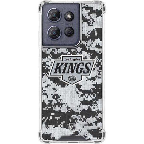 NHL Los Angeles Kings Camo Moto G Power 5G (2025) Clear Case