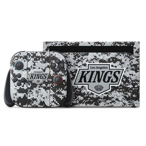 NHL Los Angeles Kings Camo Nintendo Skins