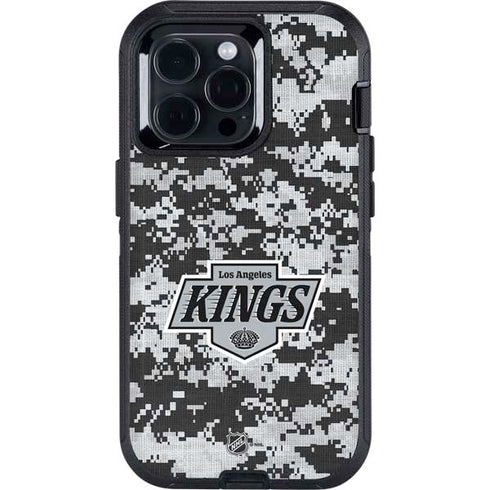 NHL Los Angeles Kings Camo Otterbox Defender iPhone Skin