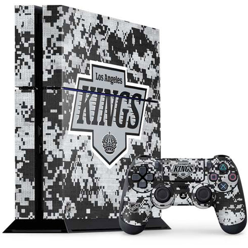 NHL Los Angeles Kings Camo PS4 Console and Controller Bundle Skin