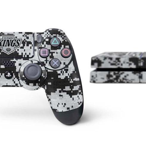 NHL Los Angeles Kings Camo PS4 Console and Controller Bundle Skin