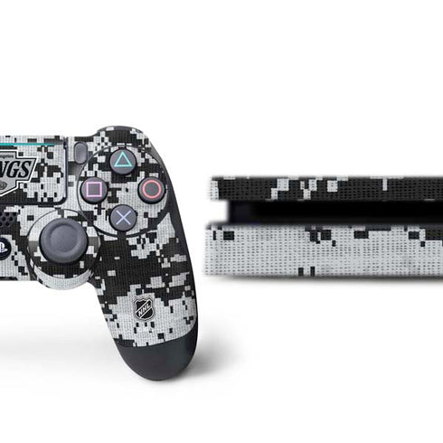 NHL Los Angeles Kings Camo PS4 Slim Bundle Skin
