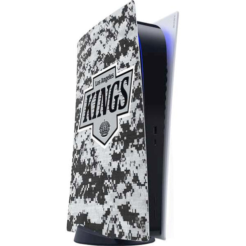 NHL Los Angeles Kings Camo PS5 Digital Edition Console Skin