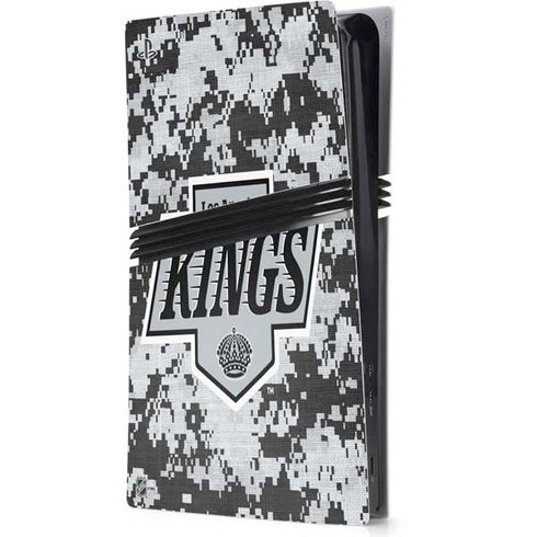NHL Los Angeles Kings Camo PS5 Pro Console Skin