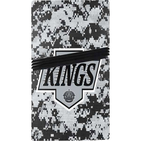 NHL Los Angeles Kings Camo PS5 Pro Disk Bundle Skin