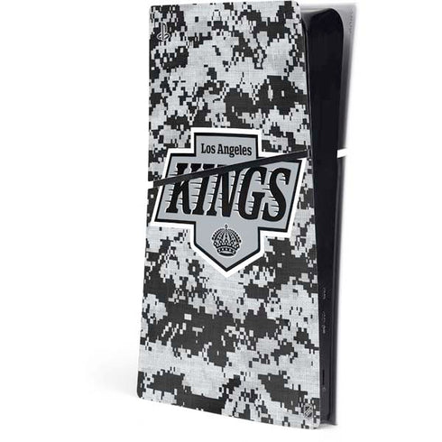 NHL Los Angeles Kings Camo PS5 Slim Digital Edition Console Skin