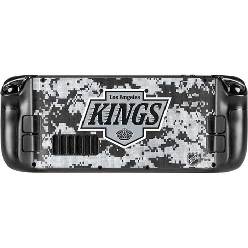 NHL Los Angeles Kings Camo Steam Deck Handheld Gaming Computer OLED Skin