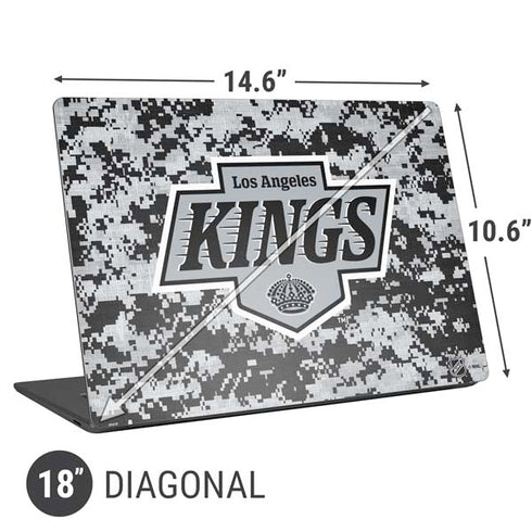 NHL Los Angeles Kings Camo Universal Laptop 18in (14.6 x 10.6in) Skin