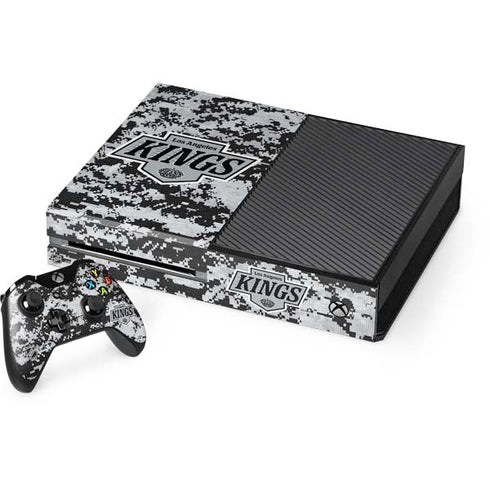 NHL Los Angeles Kings Camo Xbox One Console and Controller Bundle Skin