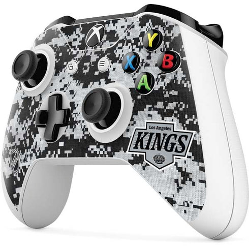 NHL Los Angeles Kings Camo Xbox One S All-Digital Edition Bundle Skin