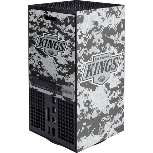 NHL Los Angeles Kings Camo XBox Series X Digital Edition Console Skin