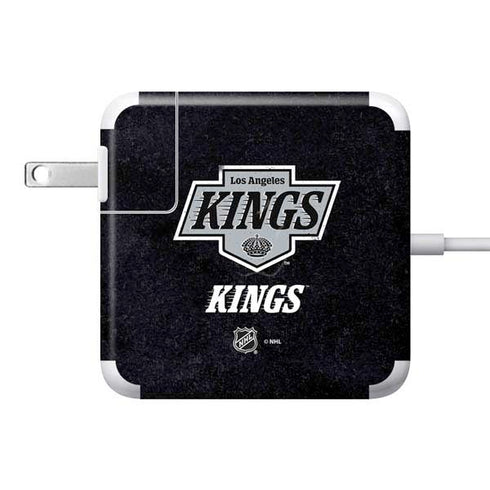 NHL Los Angeles Kings Distressed 85W Power Adapter (15 and 17 inch MacBook Pro Charger) Skin